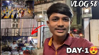 VLOG 58  ९ दिवस dandiya Show  1st day Navratri Show on bhandup east  SAI ARCHIT MUSICAL [upl. by Kynan222]