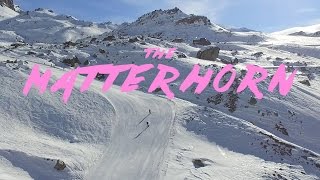 Skiing with a drone on the MATTERHORN [upl. by Noiroc471]