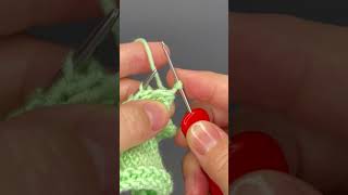 Nur wenige Menschen kennen diese Methode strickenlernen stricktipps stricken ichstricke [upl. by Debee]