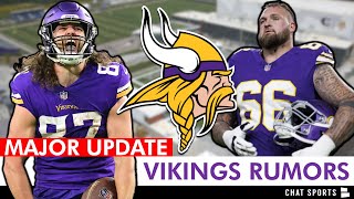 Vikings Injury News Ft TJ Hockenson  Dalton Risner WANTS To ReSign With Minnesota [upl. by Layton705]