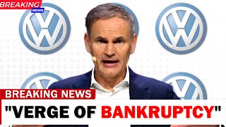 BAD NEWS Volkswagen on the Brink of Collapse Factory Closures and Mass Layoffs [upl. by Aihseket]