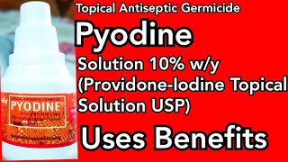 Pyodine uses in urdu  Pyodine solution uses [upl. by Enelcaj110]