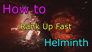 How to Rank Up Fast on Helminth  Warframe [upl. by Ahsercal]