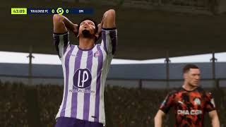 Gameplay FC 24  Toulouse  Olympique de Marseille  Ligue 1  20242025 [upl. by Emearg]