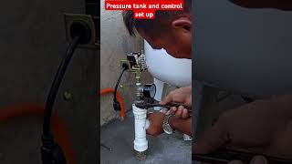 Pressure tank and control set up [upl. by Boarer]