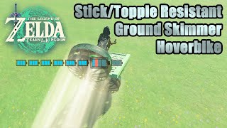 CRASH LESS With a ToppleStickResistant Rail Hoverbike Skimmer in Tears of the Kingdom [upl. by Jordan]