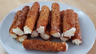 Brandy snaps recipe  How to make brandy snaps [upl. by Berhley]