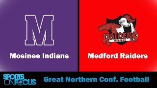 Mosinee  Medford  JV Football [upl. by Nodaj]