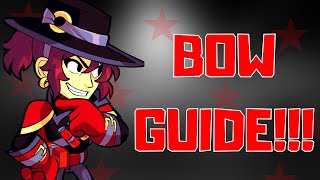 Brawlhalla Bow Guide Basics Combos Strings 2021 [upl. by Ransom]