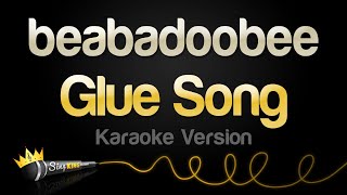 beabadoobee  Glue Song Karaoke Version [upl. by Hege]