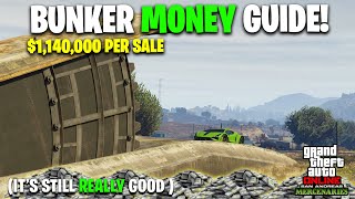 2024 BUNKER MONEY GUIDE Easy Millions  GTA Online Bunker Business Guide [upl. by Ahsekat539]