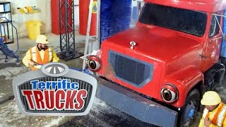 Terrific Trucks Clean Off at the Car Wash  Universal Kids [upl. by Pearlstein]