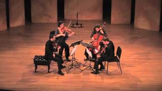 Brentano String Quartet Plays Beethoven Op 130 1st movement [upl. by Yhtamit]