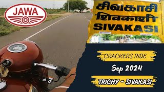 JAWA Ride To Sivakasi 2024 ðŸ’¥ mvlog 1 [upl. by Lavotsirc929]