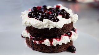 How to Make Chocolate Cherry Cake [upl. by Fia]