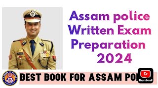 Assam police written exam peroration 2024  0 to hero  Best Book for Assam police  Fit Amin [upl. by Enowtna]