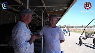 CC with Glenn Douglas after winning the Wedderburn Harness Racing Cup [upl. by Zawde731]