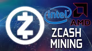 How To Mine Zcash with your CPU [upl. by Ahtikal]