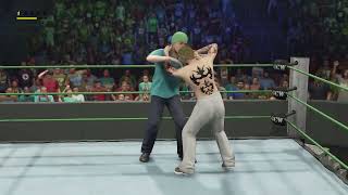 WWE 2K23 Nick vs Silky Johnson 92024 [upl. by Vernice]