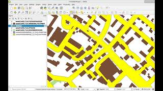 QGIS Créer une zone tampon buffer [upl. by Ardekan]