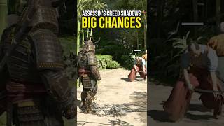 Big Changes To Combat In Assassins Creed Shadows [upl. by Pond]