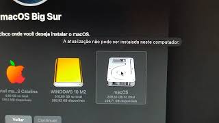 AJUDA  Hackintosh Big Sur  Erro ao tentar selecionar a unidade para instalação [upl. by Enila]