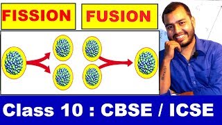 NucleaR FissioN and FusioN  Class 10 PHYSICS CBSE  ICSE [upl. by Niuq]