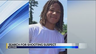 McComb police search for shooting suspect [upl. by Enyaw]