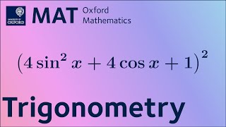 Trigonometry  MAT livestream 2024 [upl. by Raynell]