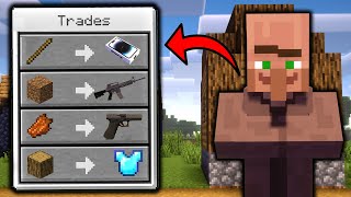 Villagers Got Mega OP Trades in Minecraft [upl. by Eenaej272]