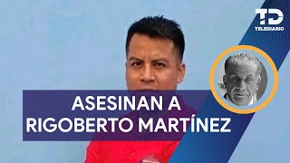 Asesinan a Rigoberto Martínez [upl. by Manton]