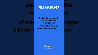 Use the file manager for easy website file management [upl. by Gad]