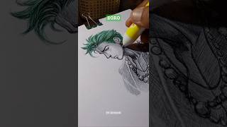 Zoro One piece 🧩 art viralvideo shorts artist trending drawing onepiece [upl. by Agrippina518]