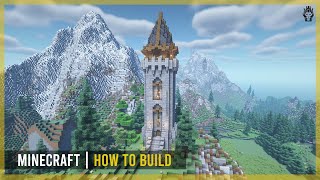 Minecraft How to Build an Enchanting Tower Tutorial [upl. by Odericus238]