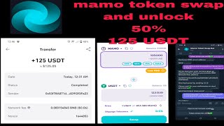 How to swap and sell mamo token in Trust wallet token swap Trust Telegram bot Link chack Box [upl. by Onivla]