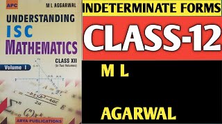 Indeterminate forms class 12 ML Agarwal [upl. by Py]