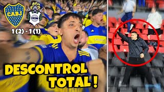 REACCIÓN BOCA vs GIMNASIA LP PENALES y PELEA de HINCHADAS  Copa Argentina 2024 [upl. by Takakura]