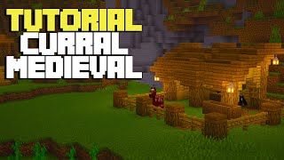 Curral medieval  tutorial de construção medieval [upl. by Amirak]