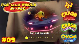 PacMan World RePac with Crash Bandicoot 4IATOTTMOM OST  Part 09 Far Out [upl. by Monroy]