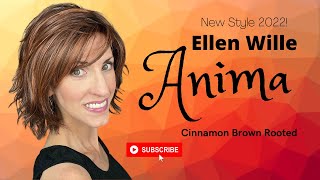 Ellen Wille ANIMA Cinnamon Brown Rooted Wig Review New for 2022 [upl. by Nyladnewg]