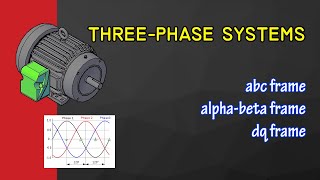 Threephase power representations abc frame αβ frame and dq frame [upl. by Ravert128]