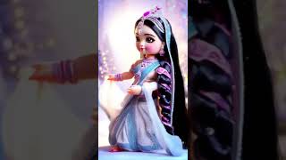 Shri Radhe Radhe Barsane Wali Radheshortsvideo song cute bhojpuri love radenrakha [upl. by Elonore218]