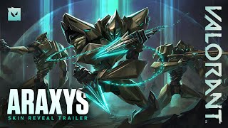 REFUEL  ARAXYS Skin Reveal Trailer  VALORANT [upl. by Aineles]