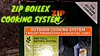 Zip Boilex Pyramid Stove  Clean Burning Outdoor Cooking System [upl. by Jane]