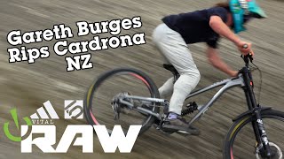 Vital RAW  Gareth Burges Rips Cardrona NZ Bike Park [upl. by Naujahs]