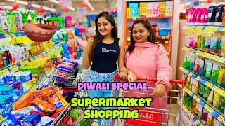 🪔Diwali Special Cheapest Super Market Shopping for New House 🏠 Bindass Kavya Diwali Celebration [upl. by Gaul]