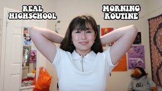 MY HIGHSCHOOL MORNING ROUTINE 2019 freshman [upl. by Ivanah290]