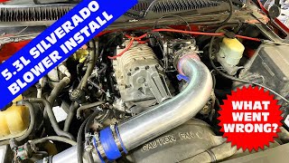 HOW TO JUNKYARD M90 BLOWER ON A 53L Z71 SILVERADOWHAT WENT WRONG WHY DOESNT IT MAKE POWER [upl. by Roddie]