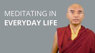 Meditating in Everyday Life with Yongey Mingyur Rinpoche [upl. by Ysus]