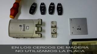 CERRADURA INVISIBLE REMOCK LOCKEY [upl. by Ecylahs]